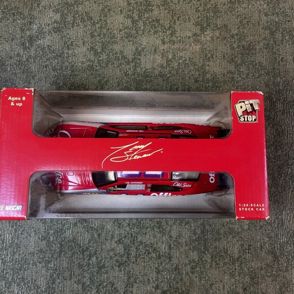 2009 Tony Stewart #14 Old Spice/Office Depot 1:24 scale diecast model New in Box - Picture 3 of 7